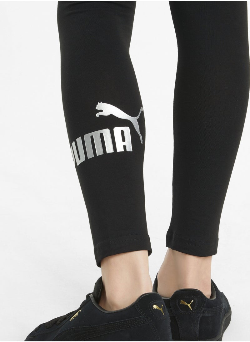 PUMA Essentials Kids Girls Logo Leggings  - Image 4