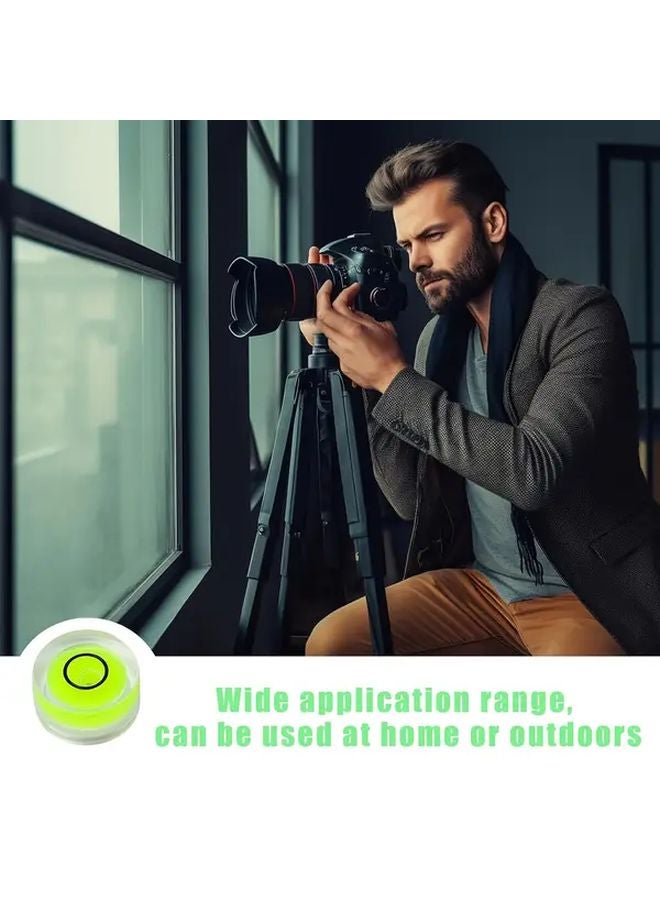 8 Pack Mini Bubble Level Set ABS Spirit Levels for Camping Photography - Image 5