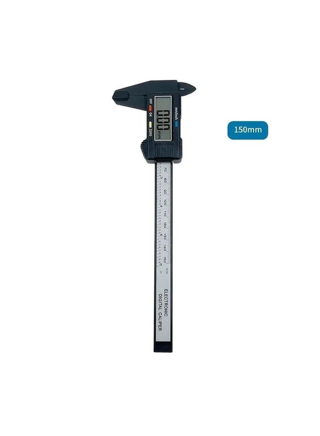 Silvery 6 Inch Digital Caliper LCD Display Auto Shut Off Inch MM Conversion - Image 1