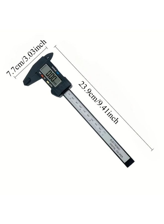 Silvery 6 Inch Digital Caliper LCD Display Auto Shut Off Inch MM Conversion - Image 4