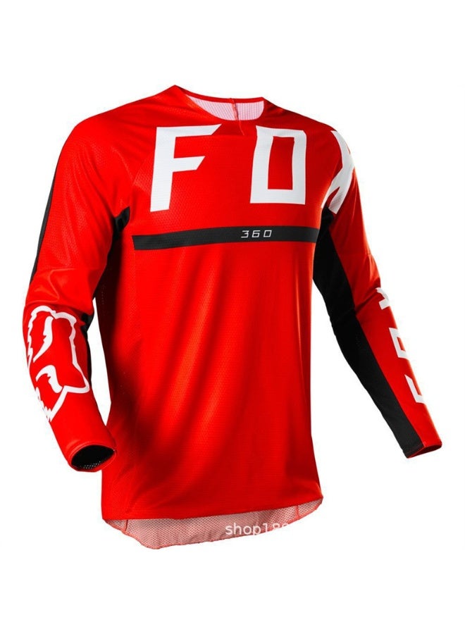 Fox Men's Outdoor Motocross Suit Off-road Road Mountain Bike Cycling Tops - Image 1