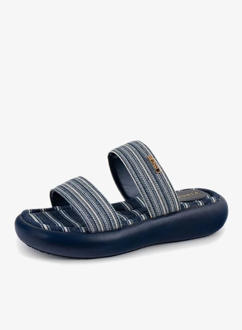 فينتشي صنادل مسطحة متعددة الأحزمة للنساء