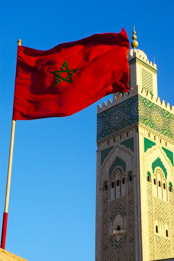 ARS Morocco  Flag - Heavy-Duty 210D Satin, Morocco  Flag for Outdoor/Indoor, Fade Resistant, Flag Day, And Home-Polyester, Sport Day, FIFA World Cup-Size-100X200cm - Image 3