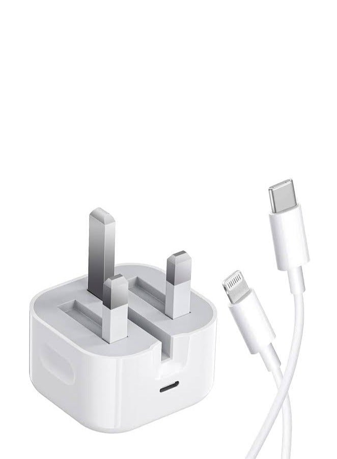 20W USB-C Fast Charging Charger for iPhone  - Image 1