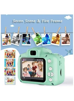 Filly Toy Digital Camera for Kids (Green), Gifts for Child Boys Girls, Mini Rechargeable, Shockproof Silicon Digital Camera for Kids  - Image 3
