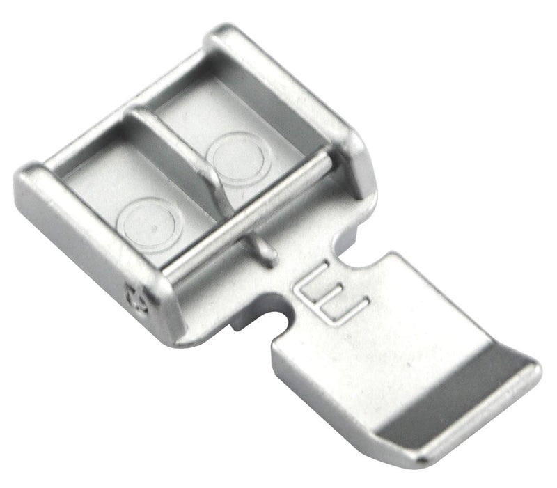 DREAMSTITCH DREAMSTITCH 829801002 Snap On Zipper Presser Foot E Top Load 7 mm for Janome NewhomeBabylockElnaKenmoreNecchiPfaffViking  7306E