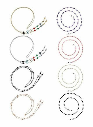 Eyeglasses Chains Beaded Sunglasses Strap Holder Elegant Eyewear Retainer Chain, 8 Styles - pzsku/ZDE141137CEC4626CC54AZ/45/_/1717035075/90c48a4f-30e8-4747-a0d0-5db442fb59ca