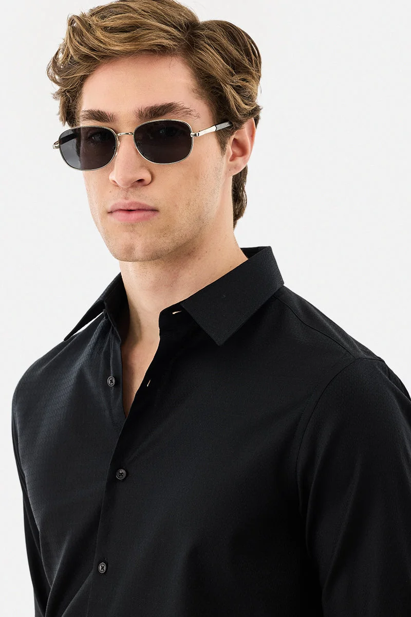 SNITCH 100% Cotton Slim Fit Luxe Shirt