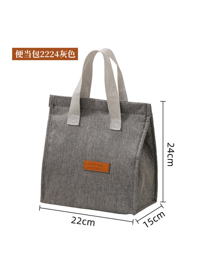 Insulated Lunch Box Bag For Office Worker Student Lunch Insulated Bag Dopamine Thickened Aluminum Foil Large Capacity Portable Storage Bag