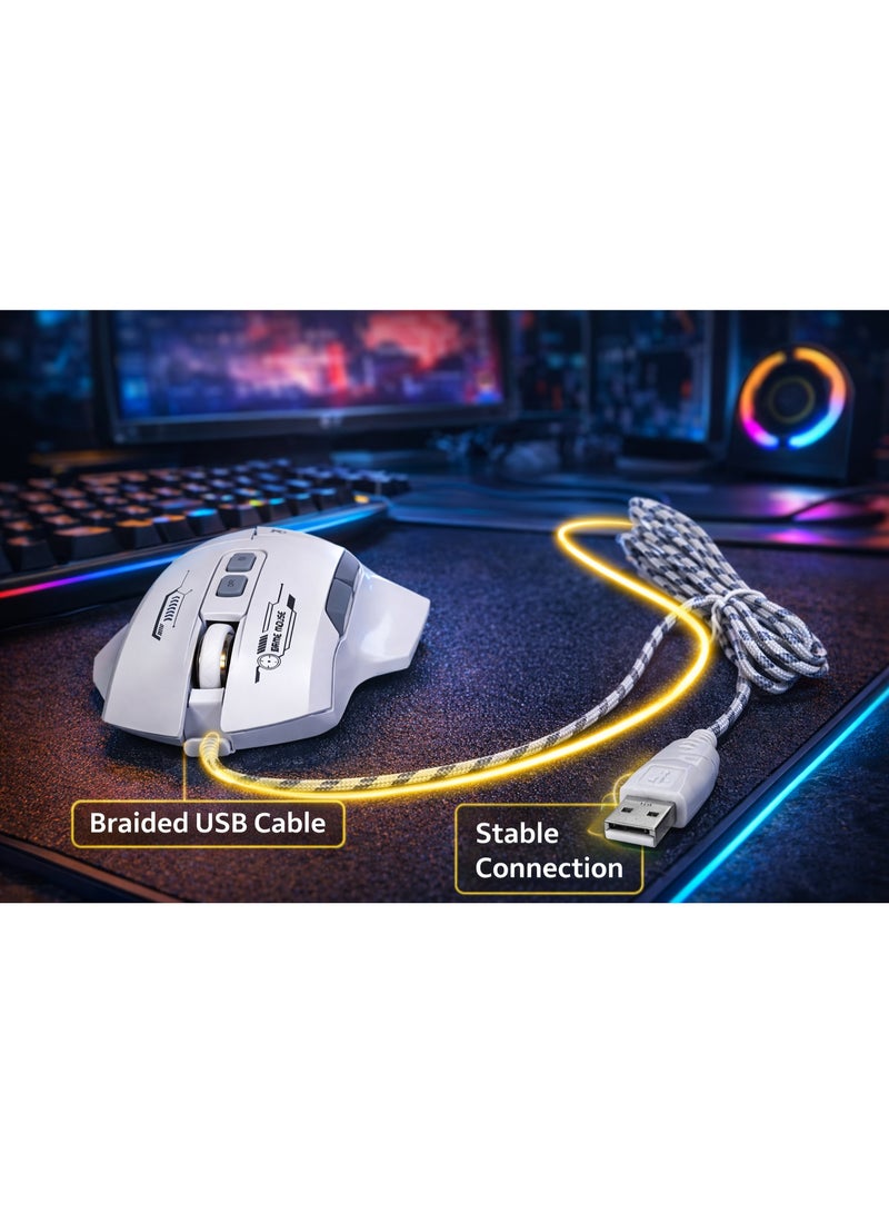 Acer OMW950 Wired Gaming Mouse with Adjustable 7200 DPI and Ergonomic Design - Image 3