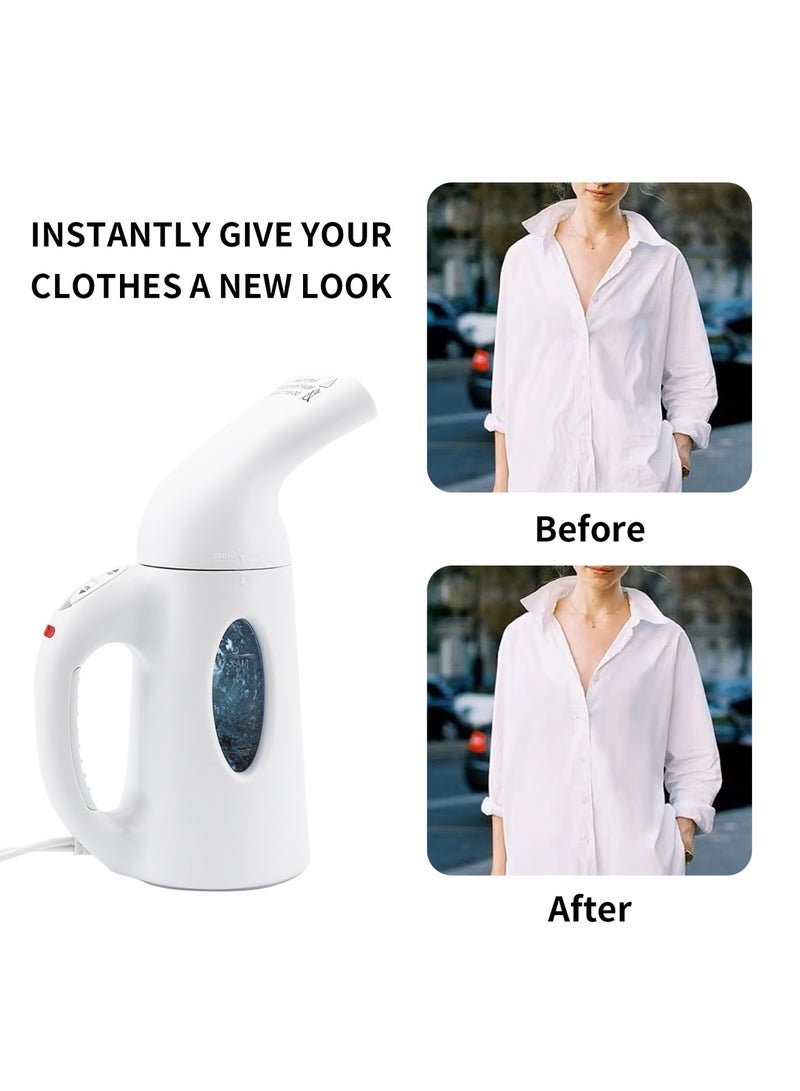 إيسوبير مكواة البخار المحمولة ESUPER للملابس تصميم يدوي خفيف الوزن - 750 واط - بخار قوي اختراقي - إزالة التجاعيد فورًا - مثالية للمنزل والمكتب والسفر - Image 5