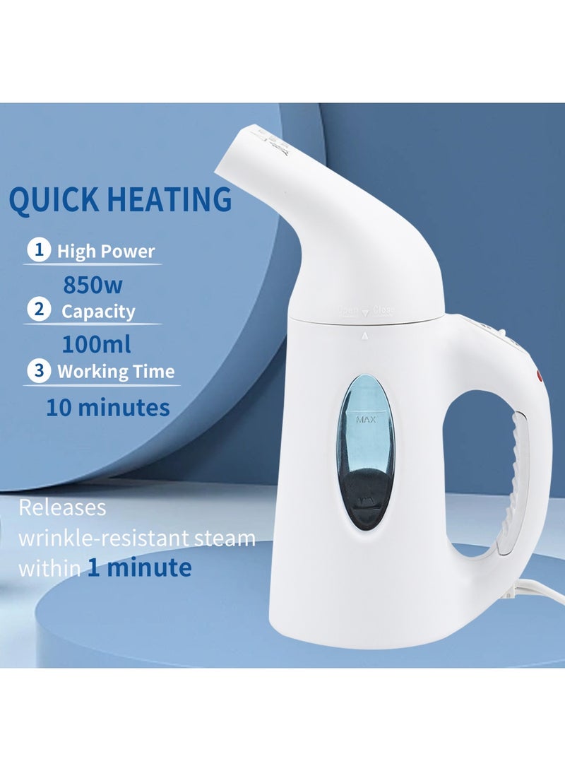 إيسوبير مكواة البخار المحمولة ESUPER للملابس تصميم يدوي خفيف الوزن - 750 واط - بخار قوي اختراقي - إزالة التجاعيد فورًا - مثالية للمنزل والمكتب والسفر - Image 3