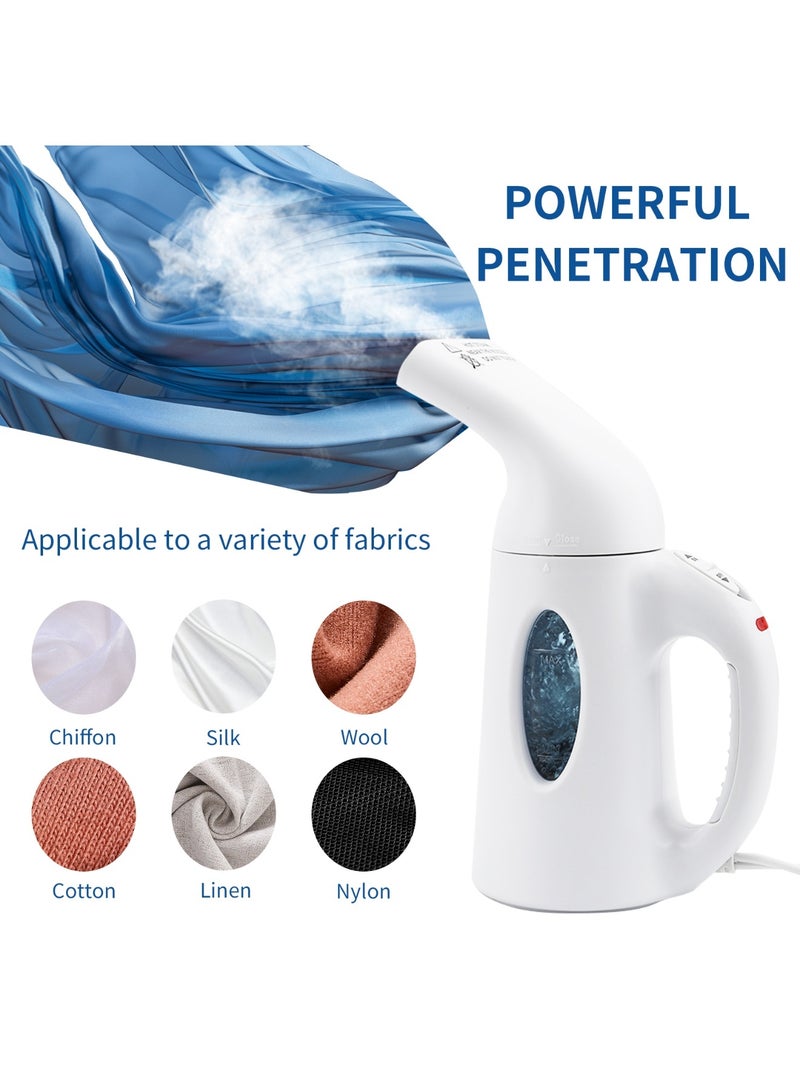 إيسوبير مكواة البخار المحمولة ESUPER للملابس تصميم يدوي خفيف الوزن - 750 واط - بخار قوي اختراقي - إزالة التجاعيد فورًا - مثالية للمنزل والمكتب والسفر - Image 4