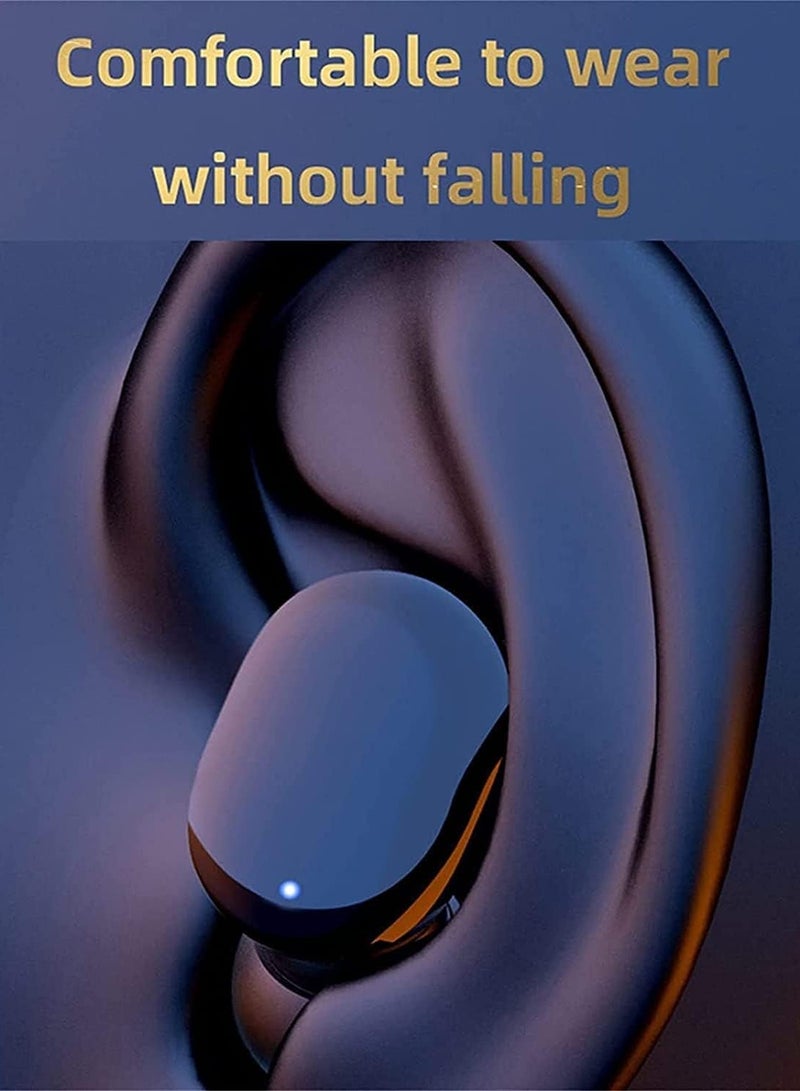 AirYoung سماعات بلوتوث لاسلكية، سماعات أذن صغيرة ثنائية الأذن، سماعات أذن ستيريو عالية الدقة مضادة للضوضاء، سماعات أذن مقاومة للماء مع صندوق شحن، عمر بطارية طويل، سماعات رأس رياضية - Image 4