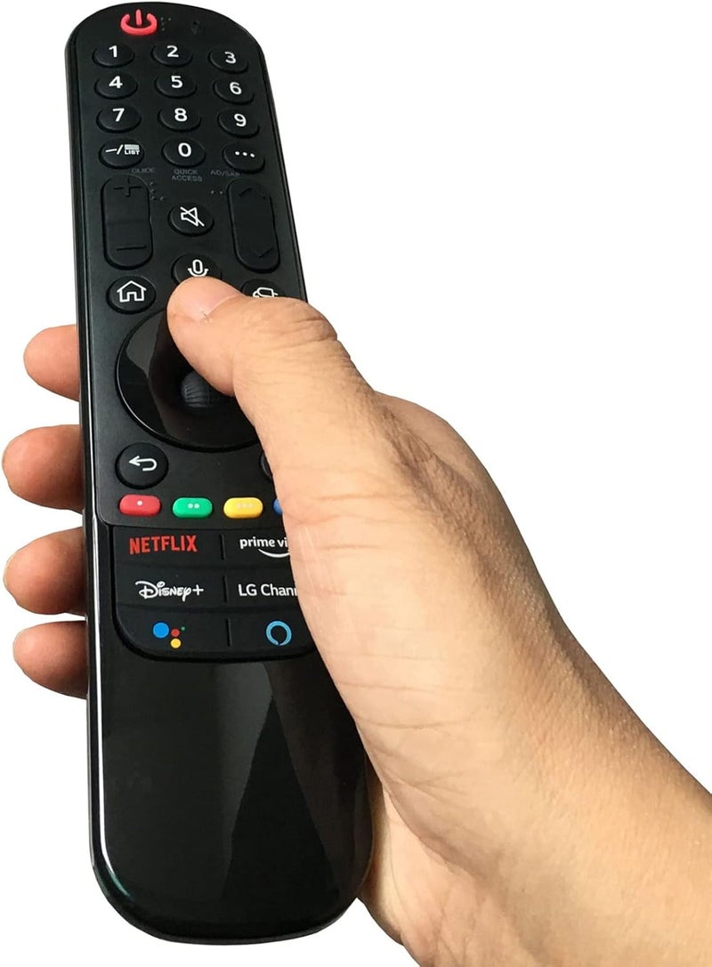 Replacement Remote Control MR22GA AKB76039902 Compatible for LG Smart TV 2022 Model OLED TV Z2, G2, C2, B2, A2 Series QNED99, 90, 85, 80 Series NANO80, 75 Series UQ90, UQ80, UQ75, UQ80 Series - Image 1
