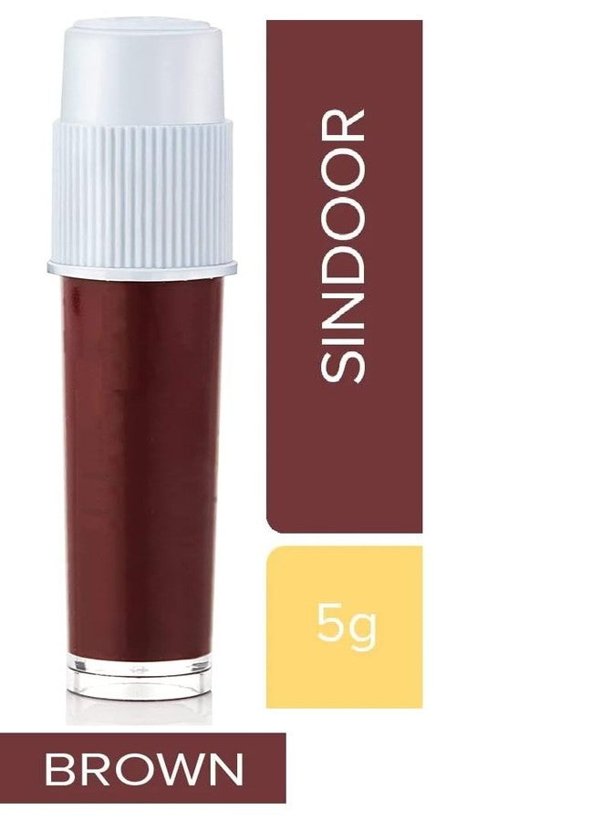Rinpoche Professional Rinpoche Multicolour KumKum Liquid Sindoor Colour Bindi Liquid For Women Skin-friendly Liquid Bindi Waterproof Chemical Free (RED,BROWN,MAROON,BLACK,WHITE, 5G) - Image 2
