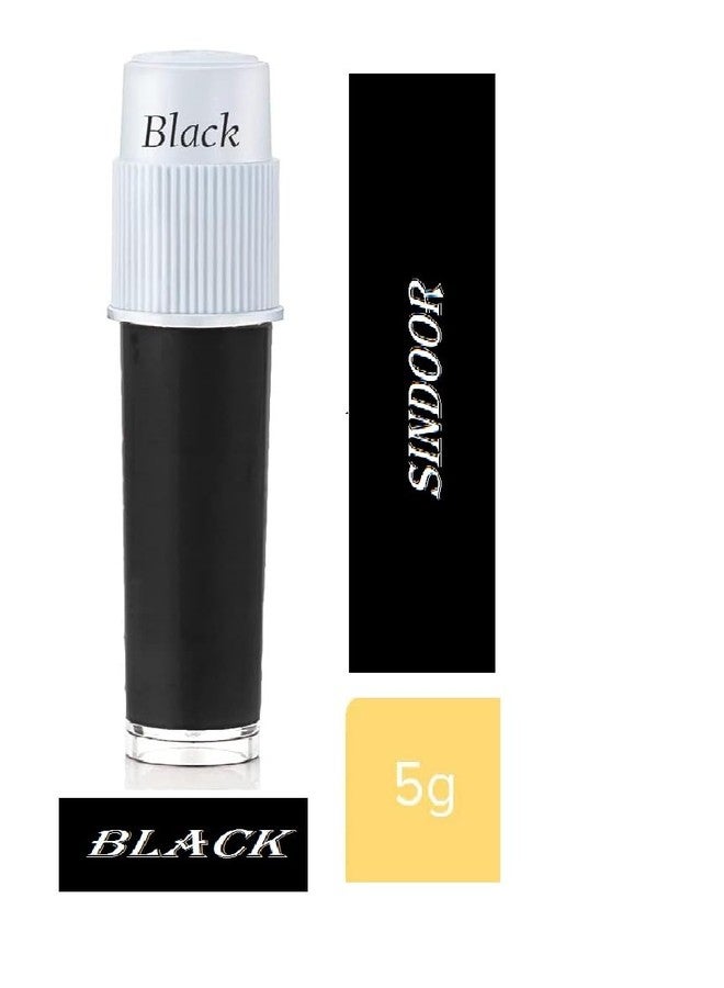 Rinpoche Professional Rinpoche Multicolour KumKum Liquid Sindoor Colour Bindi Liquid For Women Skin-friendly Liquid Bindi Waterproof Chemical Free (RED,BROWN,MAROON,BLACK,WHITE, 5G) - Image 4