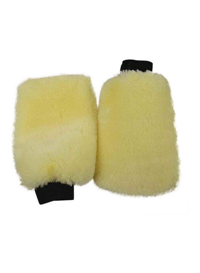 GGOOT Car Microfiber Plush Mitt Car Wash Glove Mitten Washing Cleaning Brush Tools Auto Detailing Brushes Sponge Car Washing Tool  - Image 4