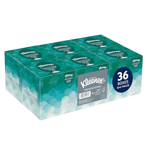 Kleenex Professional Facial Tissue Bulk 21271 2Ply White Upright Cube Boxed Format Designed for Business 90 TissuesBox 36 Boxes 3240 SheetsCase