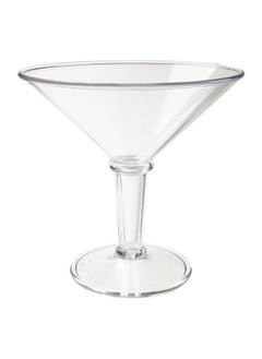 Get G.E.T. SW-1419-1-SAN-CL Shatterproof Jumbo Martini Cocktail Glass, BPA Free, 48 Ounce, Clear  - Image 1