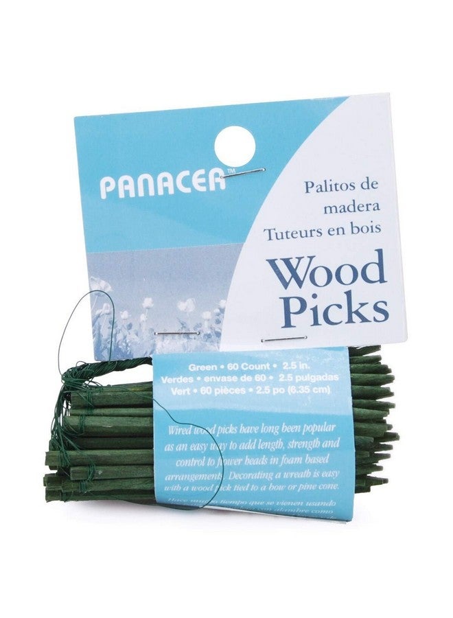Panacea Wood Picks 2.5" 60/Pkg - Image 2