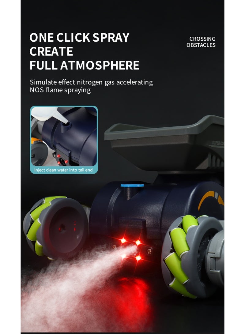 Beauenty Smart Robot RC Car | 360° Spin Transform 4WD Stunt Robot Toy | Gesture-Sensing Light  Music Kids Car - Image 5