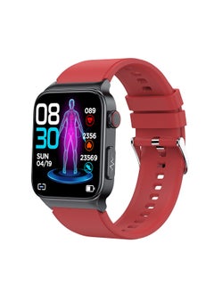 Saco Health Smart Watch with Blood Glucose Monitoring Uric Acid and Heart Rate Body Composition Bluetooth Call Feature 