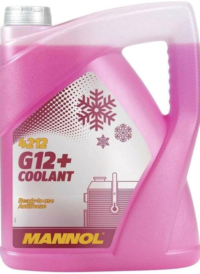MANNOL - Mannol Germany G12+ Red Antifreeze Coolant (5L) - Image 1