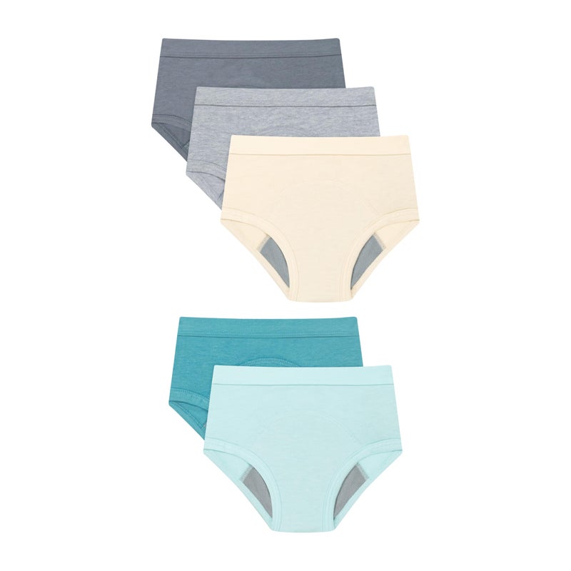 Hanes Unisex Baby Potty Training Underwear Brief, 5 Pairs, Heavy Absorbency Toddler Boys' Cotton Training Underwear - Image 3