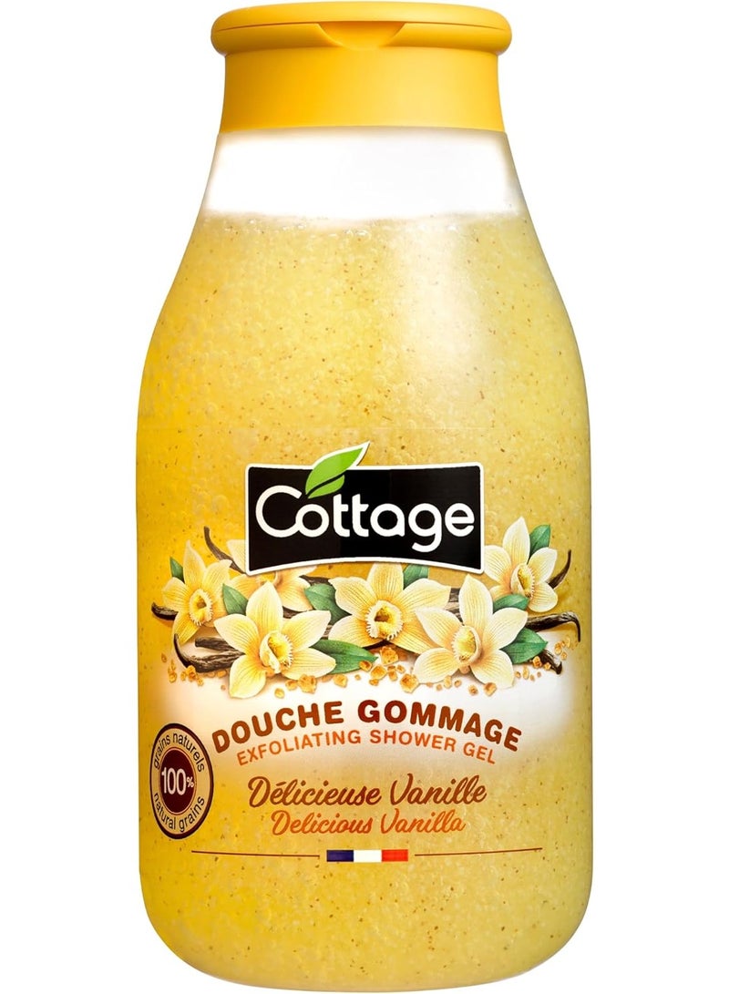 Cottage Exfol Sg Vanilla 270ml - Image 1
