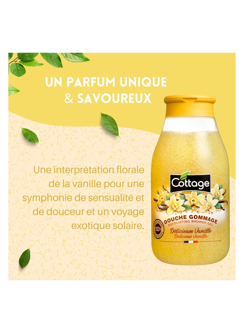 Cottage Exfol Sg Vanilla 270ml - Image 2