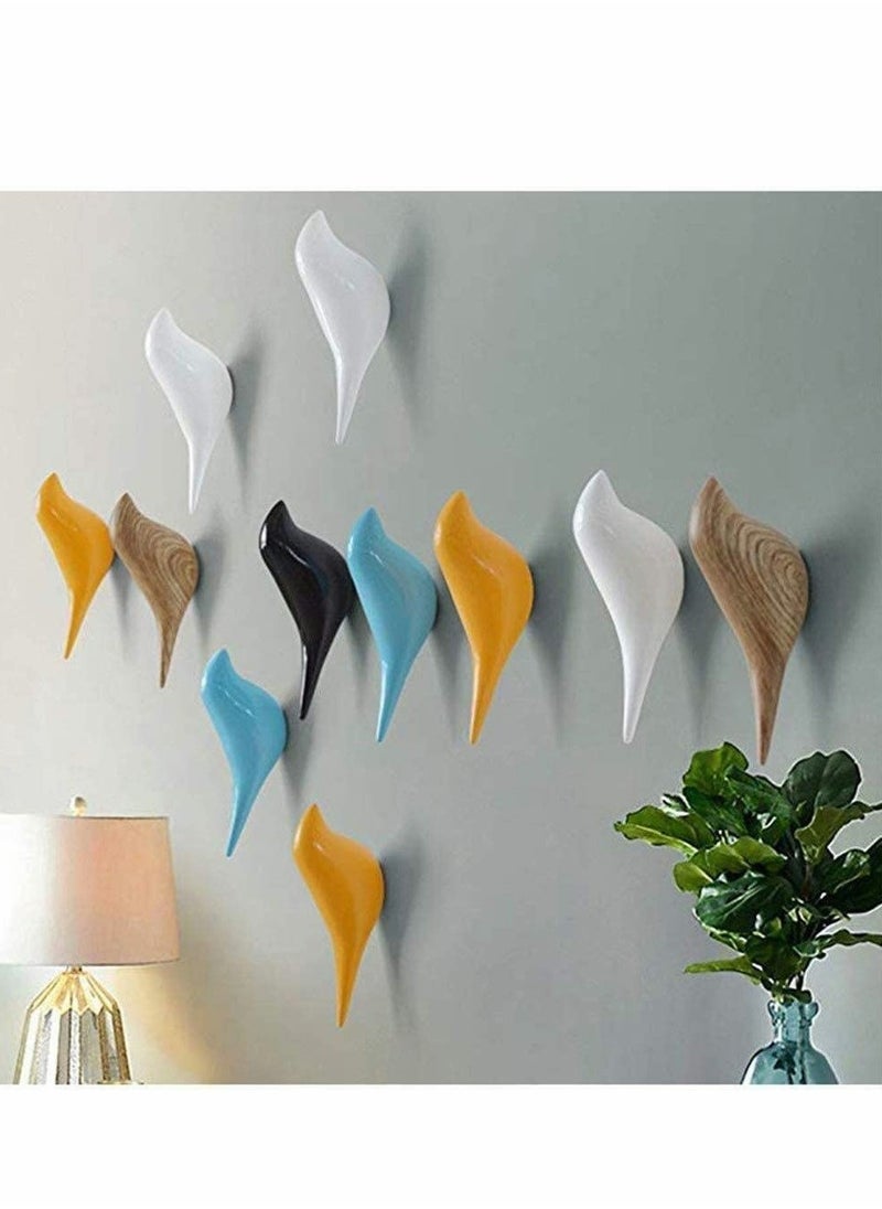 Generic - Wall Hooks Decorative Wall Mounted Coat Hooks for Hanging Coats, Scarves, Bags, Purses, Backpacks, Towels and More - Image 1