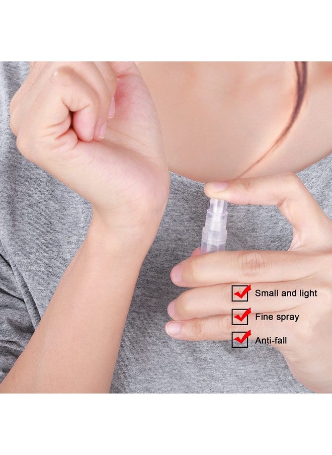 FANDAMEI - Fandamei 60 Pack 3ml Mini Clear Plastic Spray Bottle Empty Cute Perfume Atomizer for Cleaning, Travel, Essential Oils, Perfume. - Image 1