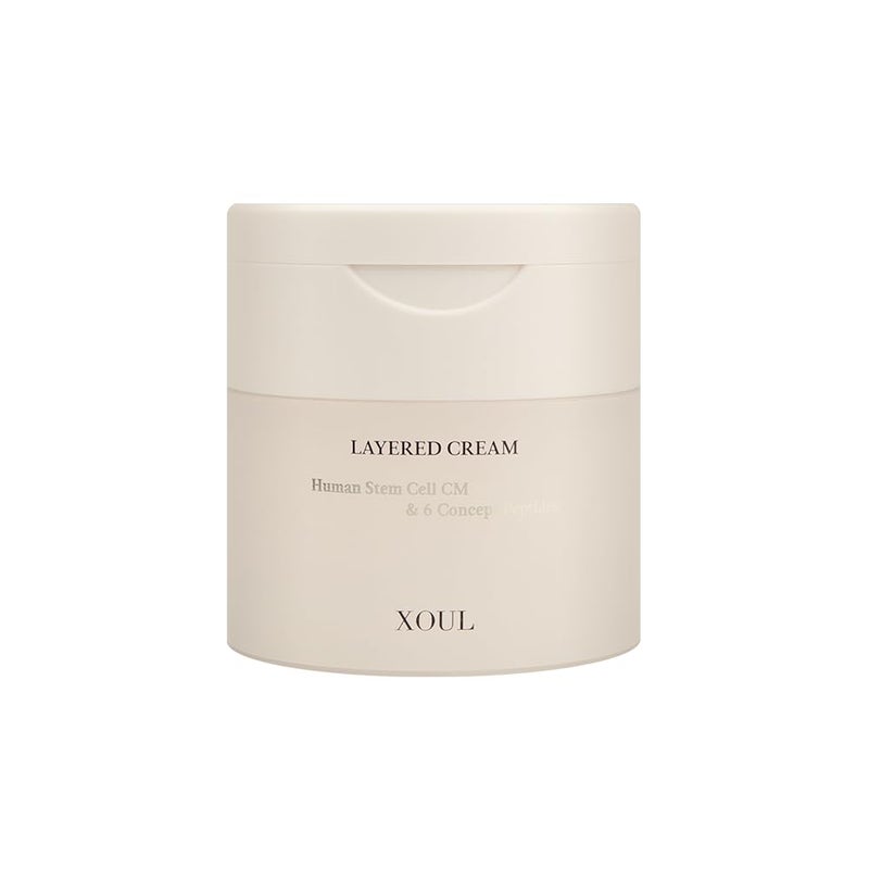 XOUL Layered Cream - Multi-Layer Hydration and Nourishment, Advanced Korean Skincare for Deep Moisture, Smooth Skin, and Radiance Boosting - Image 1