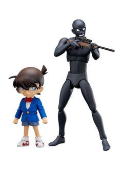 نيبمينينت مجسم شخصية المحقق كونان مع مجرم Conan Height:9, Criminal Height:15سم  - Image 1