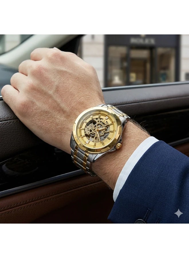 FITRON BIG FACE BULKY 117177M GOLD DIAL - MEN'S AUTOMATIC - Image 3