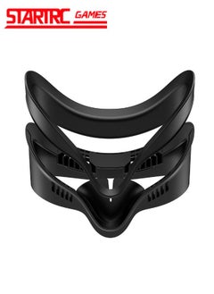STARTRC GAMES VR Facial Interface and Face Pad for Meta Quest 3S, Sweat-proof and Breathable, Replaceable Ice Silk Lycra & Sweat-Proof PU Leather Pad,with Air-Circulation Design Facial Interface Accessories for Oculus Meta Quest 3S  - Image 1