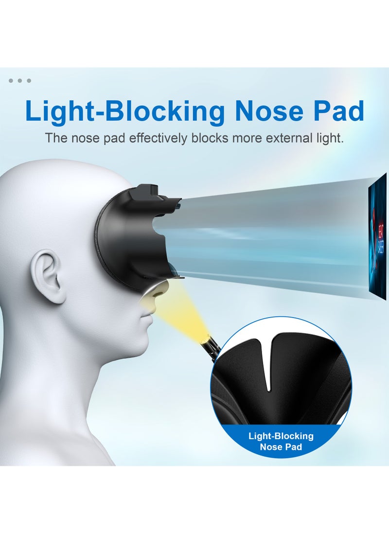 VR Facial Interface and Face Pad for Meta Quest 3S, Sweat-proof and Breathable, Replaceable Ice Silk Lycra & Sweat-Proof PU Leather Pad,with Air-Circulation Design Facial Interface Accessories for Oculus Meta Quest 3S