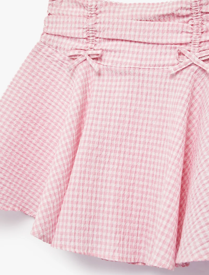 Koton  Gingham Skirt for Women | Best Price UAE