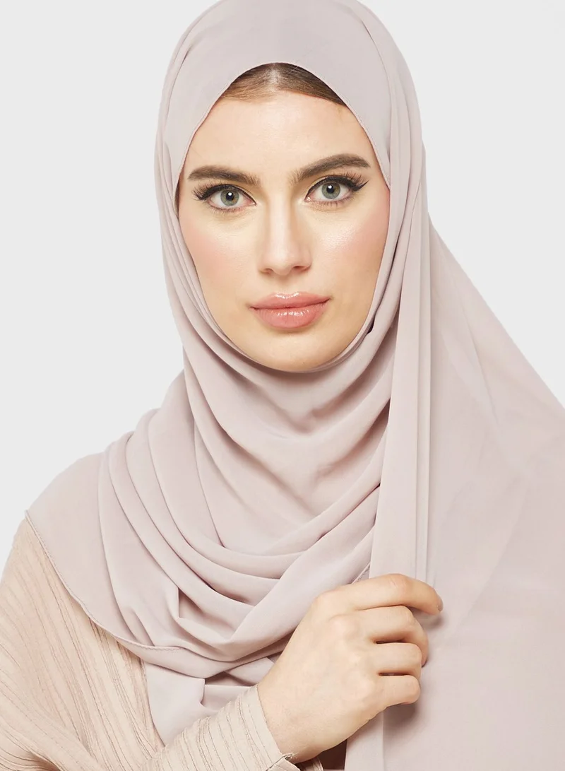 Khizana Puff Sleeve Abaya With Sheila