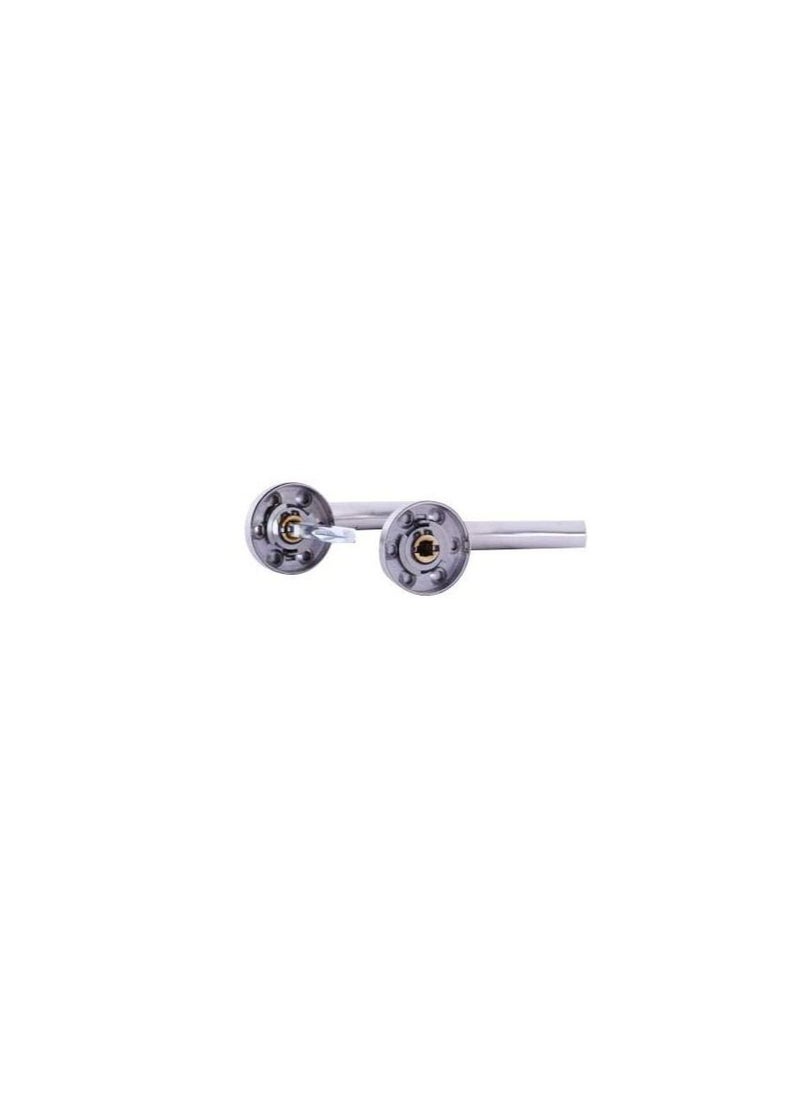 GEEPAS Geepas GHW65040 Mortise Rosette Tubular Handle 19mm - Door Handles | Firm Grasp | Rotate Door Lock | Interior | Satin Nickel Finish | 304 Stainless Steel | Premium Quality for All Internal Doors  - Image 3