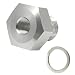 KEVWR LS Engin Swap Oil Pressure Sensor Adapter M1615 Adapter to 18 NPT Oil Pressure Sensor Fitting for All GM LS Engines LS1 LSX LS3 42L 43L 48L 53L 60L 62L - Image 2