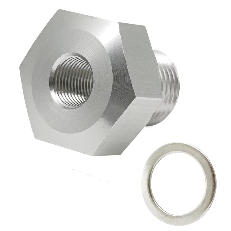 KEVWR LS Engin Swap Oil Pressure Sensor Adapter M1615 Adapter to 18 NPT Oil Pressure Sensor Fitting for All GM LS Engines LS1 LSX LS3 42L 43L 48L 53L 60L 62L - Image 3