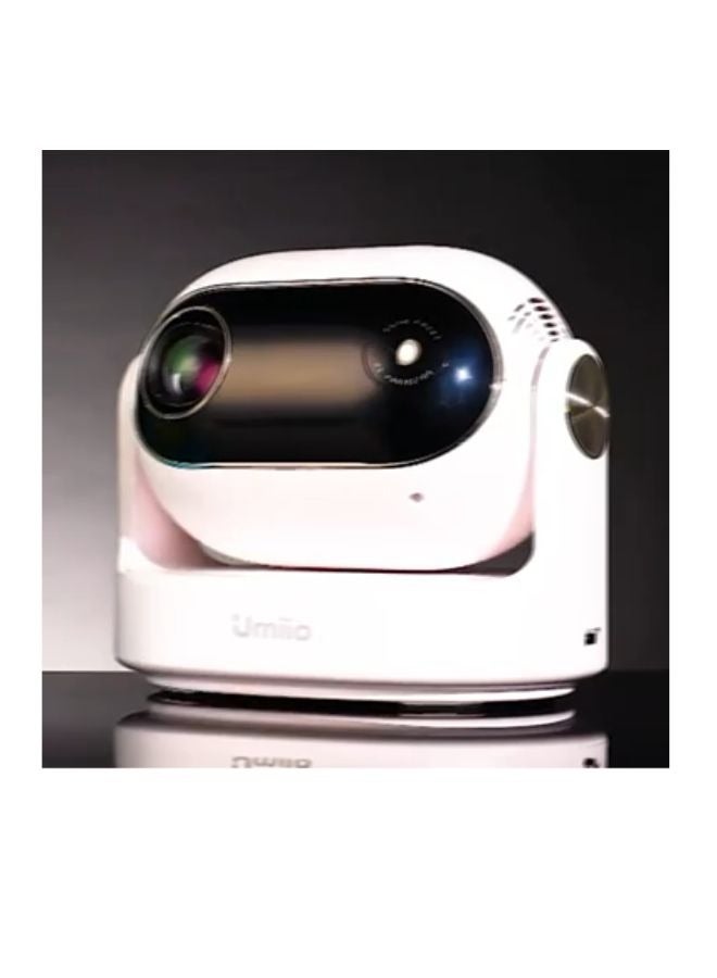 Umiio جهاز العرض الذكي Umiio U30 بدقة 1080P، يدعم 4K، عدسة قابلة للتعديل بزاوية 180°، واي فاي 6 وبلوتوث، جهاز عرض محمول LED للاستخدام في المنزل وفي الهواء الطلق، HDMI/USB/صوت، جهاز تحكم عن بعد - Image 3
