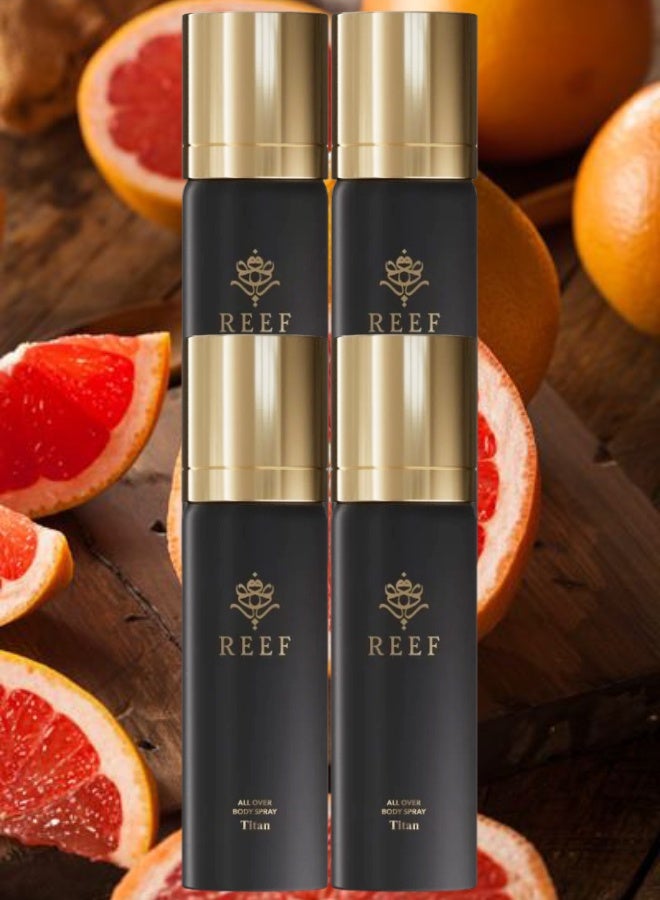 ريف 4 قطع بخاخ جسم تايتن 125مل - Image 1