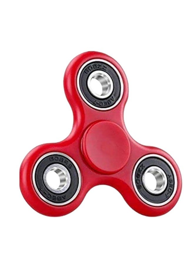 Premsons - Premsons® Hand Spinner Desk Toy - High Speed Smooth Finger Spin Sensory Fidget Stress Relief Game Play for Kids & Adults - Birthday Party Gift - Four Bearing - Red + Black Bearing - Image 1