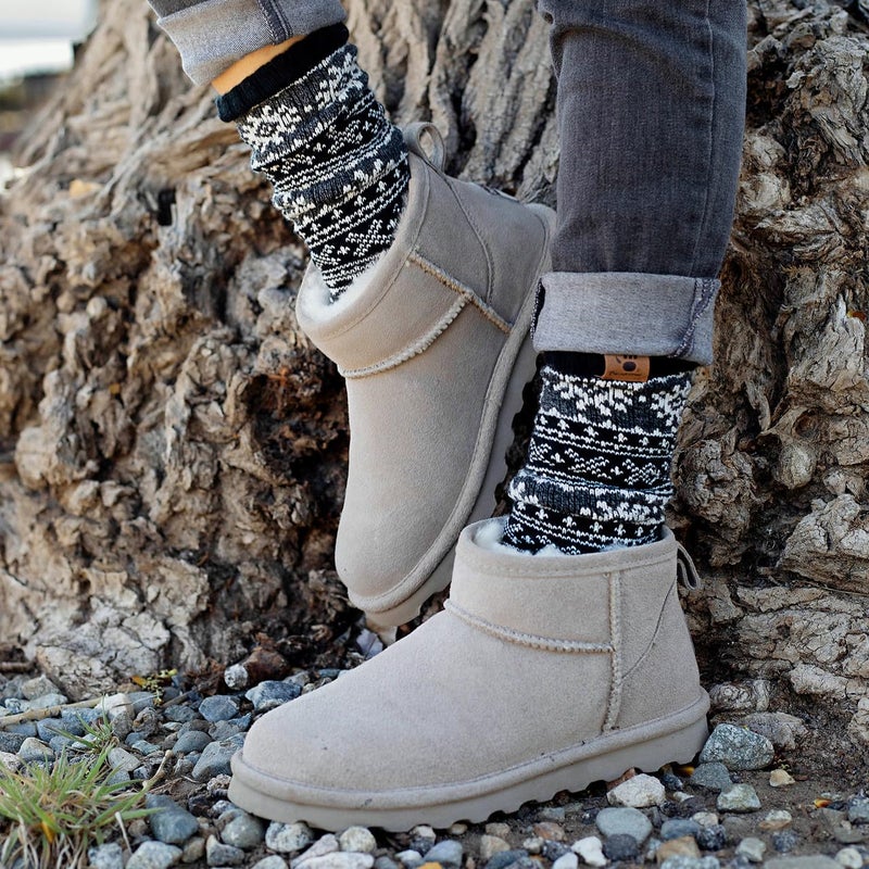 BEARPAW Women's Shorty Boot, Mushroom, 8.5 M US - Image 2