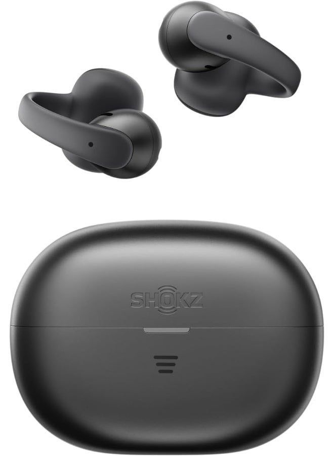 OpenDots Air Open Ear Headphones - Premium Dolby Audio, 36 hrs Playtime, Bluetooth 6.1, IP55, Black