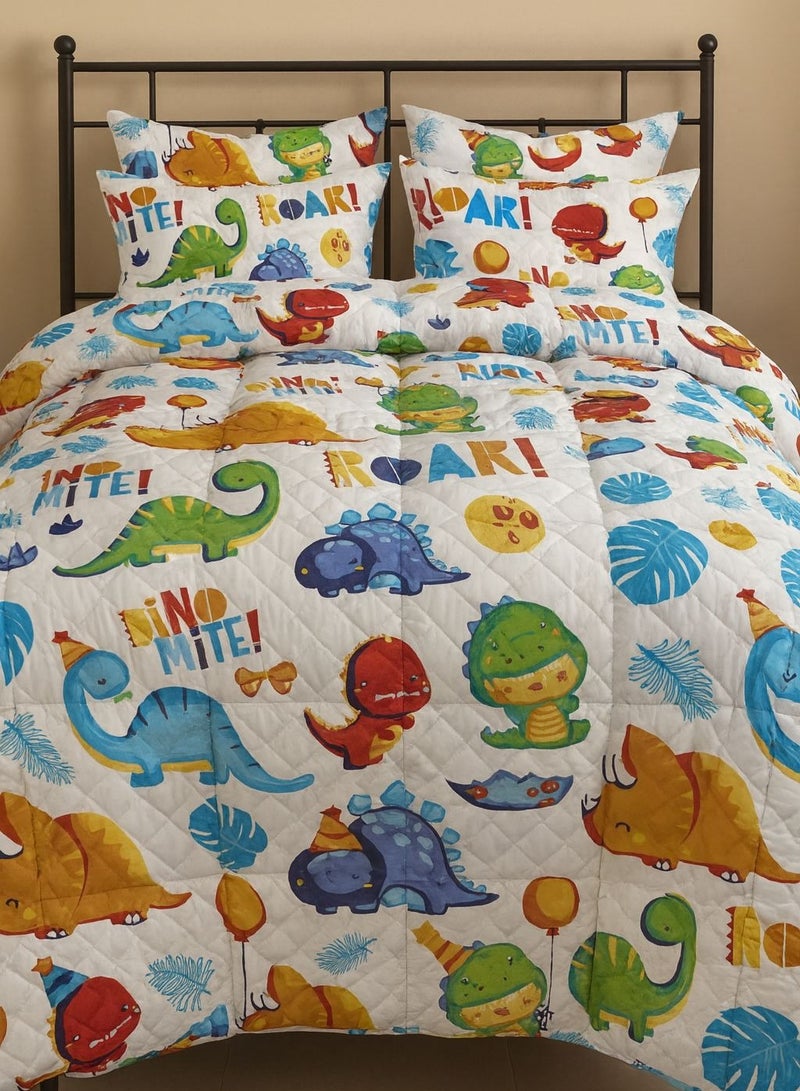 يارلن-لحاف فايبر  170*220-دينو الصغير