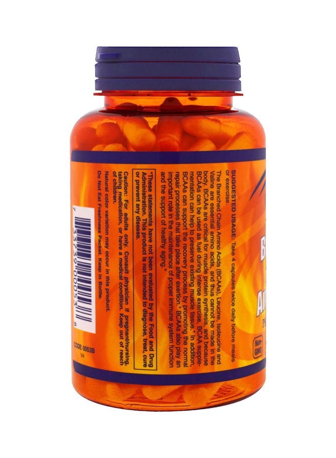 Now Foods Branched Chain Amino Acids Dietary Supplement - 120 Capsules - Image 3